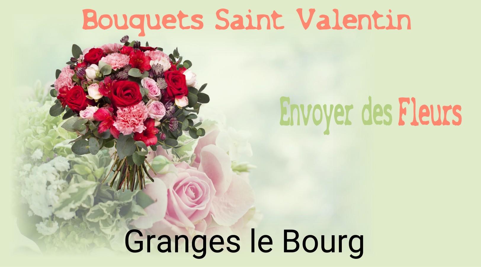 Roses de Saint-Valentin livrées à Granges-le-Bourg
